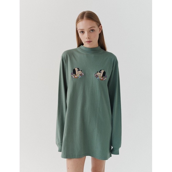 lazy oaf t shirt dress